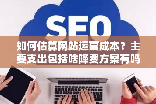 如何估算网站运营成本？主要支出包括啥降费方案有吗？